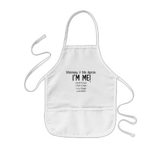 APRON Mamma & Me Apron Children's Apron CUTE Barnförkläde