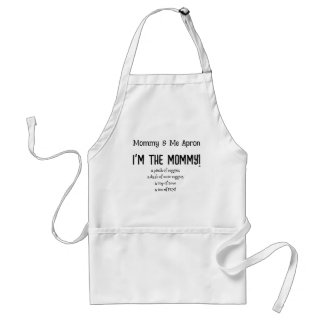 APRON - Mamma & Me Apron - for Women - FUNNY GIFT Förkläde