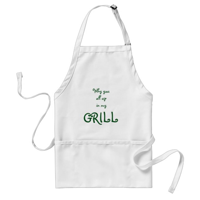 Apron med citat förkläde (Framsidan)