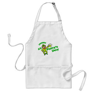 Apron med citat/St. Patrick's Day Förkläde