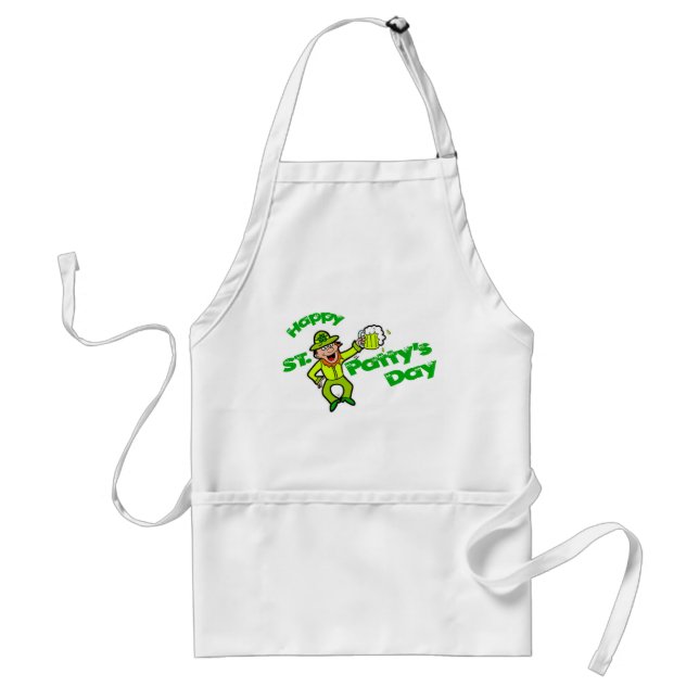 Apron med citat/St. Patrick's Day Förkläde (Framsidan)