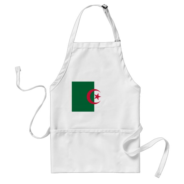 Apron med Flagga Algeriet Förkläde (Framsidan)