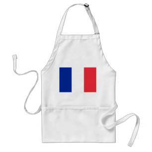 Apron med Flagga av Frankrike Förkläde