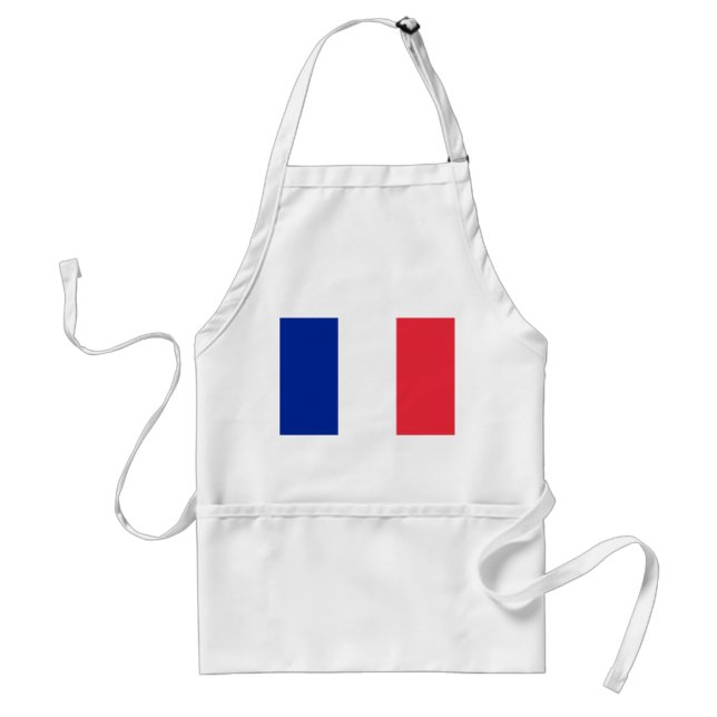 Apron med Flagga av Frankrike Förkläde (Framsidan)