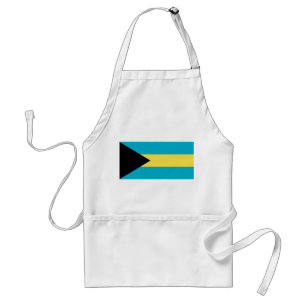 Apron med Flagga Bahamas Förkläde