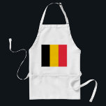 Apron med Flagga Belgien Förkläde<br><div class="desc">Lägg till ett litet belgiskt pride i ditt kök med vår exklusiv på flagga Belgien! Den här plattan, som är uppgjord med stor noggrannhet, är mer än bara ett funktionellt köksföremål, det är firande i Belgiens rik- och kulturarv. Elegantens utformning visningar på ett framträdande sätt den ikoniska belgiska flagga och...</div>