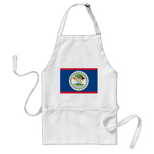 Apron med Flagga Belize Förkläde