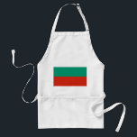 Apron med Flagga Bulgarien Förkläde<br><div class="desc">Lägg till lite bulgariskt pride i ditt köksbeteende med vår apron med flagga Bulgarien! Den här plattan, som är uppgjord med uppmärksamhet på detaljer, visar stolt det pulserande färgen i Bulgariens flagga - vit, grönt och rött - som symboliserar nationens rik- och kulturarv. Våra bulgariska flagga är idealiska för matlagning,...</div>