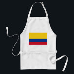 Apron med Flagga Colombia Förkläde<br><div class="desc">Lägg till ett stänk av colombianskt pride i ditt kök med vår exklusiv-platta som är med i flagga Colombia! Den här plattan, som är uppgjord med stor noggrannhet, är mer än bara en funktionell fråga. Den är ett firande i Colombias rik kulinariska arv och pulserande kultur. Den öga-fångstdesignen visningar på...</div>