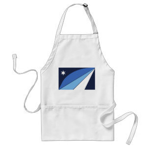 Apron med Flagga Columbia, South Carolina Förkläde