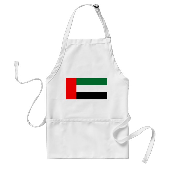 Apron med Flagga Förenade Arabemiraten Förkläde (Framsidan)