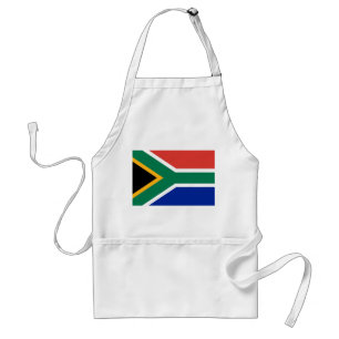 Apron med Flagga i södra Afrikan Förkläde