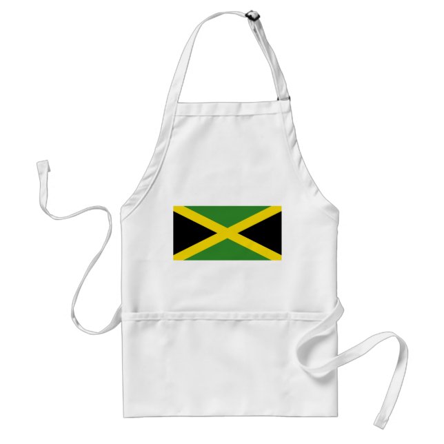 Apron med Flagga Jamaica Förkläde (Framsidan)