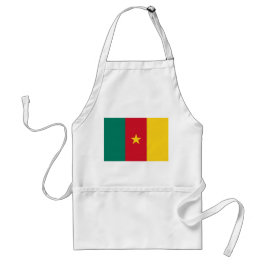 Apron med Flagga Kamerun Förkläde