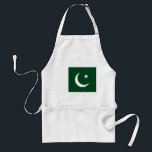 Apron med Flagga Pakistan Förkläde<br><div class="desc">Lägg till ett litet pakistanskt pride i ditt kök eller ta fram rymden med vår exklusiv på plattan med flagga Pakistan! Den här plattan, som är uppgjord med stor uppmärksamhet på detaljer, är inte bara en funktionell fråga, utan en firande av Pakistans rik- och kulturarv. Den pulserande designen visningar den...</div>
