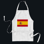 Apron med Flagga Spanien Förkläde<br><div class="desc">Apron med Flagga av Spanien.</div>