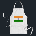 Apron med Indiens Flagga Förkläde<br><div class="desc">Öka din matupplevelse med vår snyggt-apron med Indiens flagga! Denna pulserande apron är perfekt för hemkockar, köksmästare eller alla som kärlek kan visa upp sina kulinariska färdigheter medan de firar den indiska kulturen. Den indiska flagga djärva färg visas tydligt, och skapar denna platta ett unikt och meningsfullt val för köksattityder....</div>
