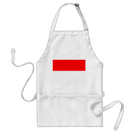 Apron med Indonesien Flagga Förkläde