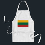 Apron med Litauens Flagga Förkläde<br><div class="desc">Lägg till ett litet litauiskt pride i ditt kök eller grilla station med vår exklusiv-platta som visar Litauens flagga! Den här plattan, som är uppgjord med stor uppmärksamhet på detaljer, är mer än bara ett praktiskt plagg. Den är en firande av Litauens kulturella identitet och pulserande nationella anda. Den djärva...</div>