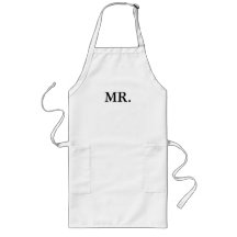 APRON-MR. OCH FRU BRIDE OCH GROOM