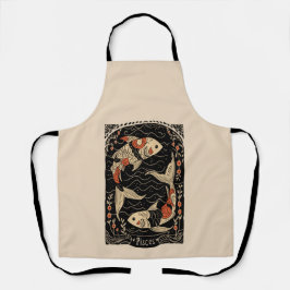 Apron Pisces Celestial Zodiac Art