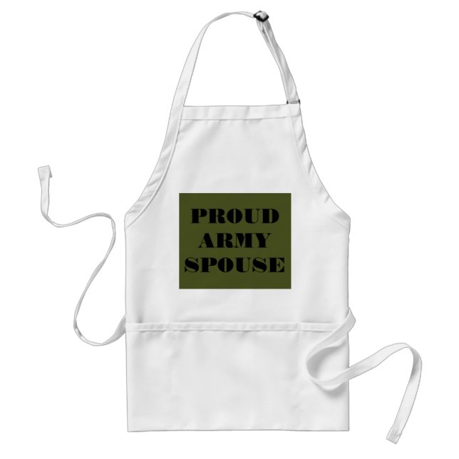 Apron Proud Army-make Förkläde (Framsidan)