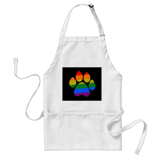 Apron Rainbow Tass Förkläde (Framsidan)
