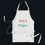 Apron ~ Santa's Helper Förkläde<br><div class="desc">Pressen i stil under helgdagarna!</div>