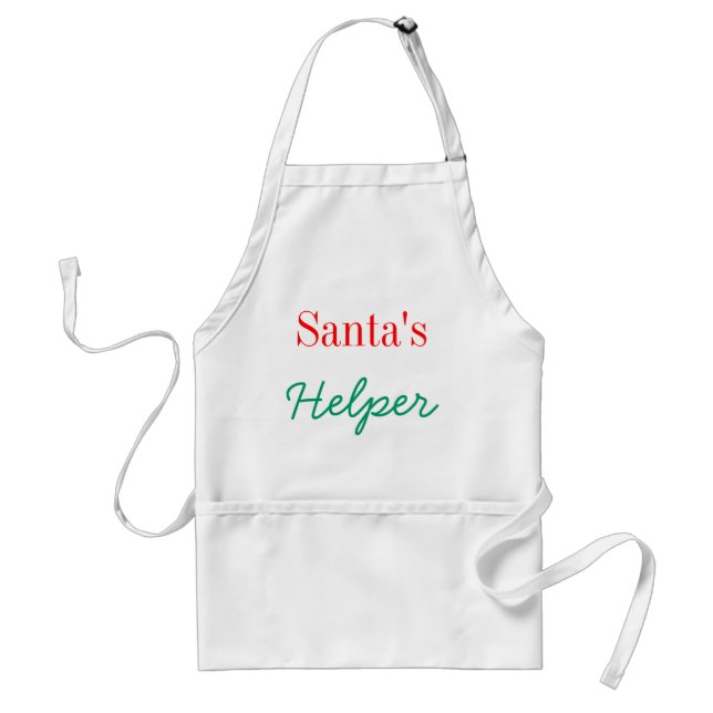 Apron ~ Santa's Helper Förkläde (Framsidan)