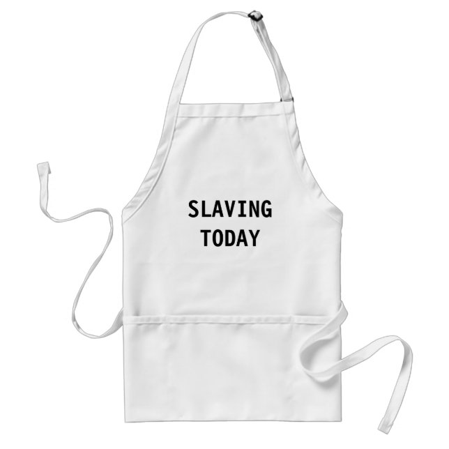 Apron Slave i dag Förkläde (Framsidan)