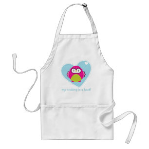 APRON: uggla - hoot Förkläde