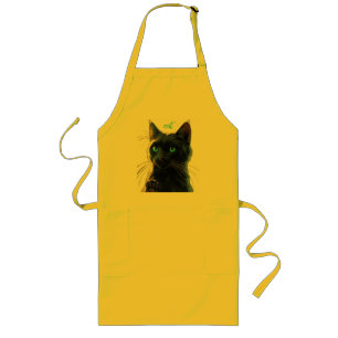 Apron Whispers of the Vild Långt Förkläde