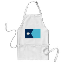 Apron with Flag of Minnesota, USA Förkläde