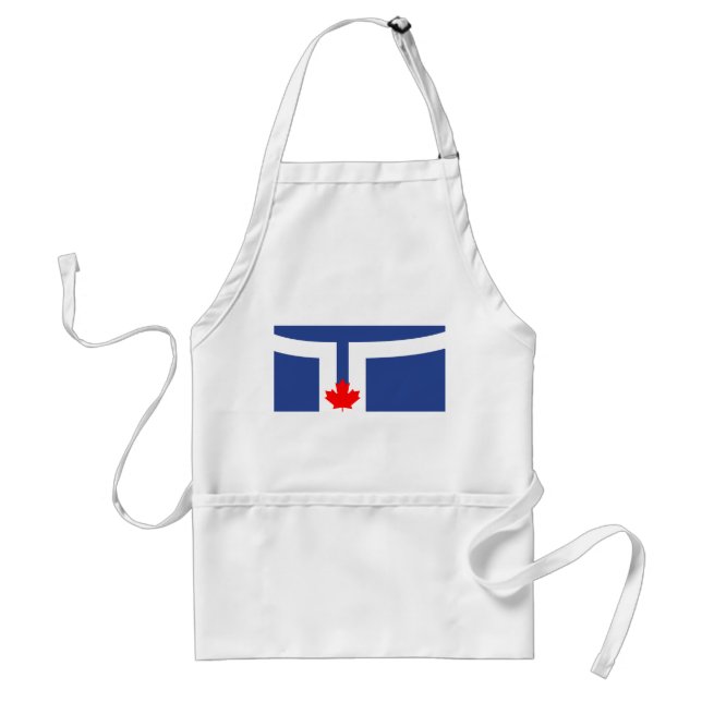 Apron with Flag of Toronto Förkläde (Framsidan)