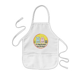 Aprons Barn Mouse och vänner till Hanukkah Barnförkläde