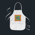 Aprons Children's Dreidel Game for Hanukkah Barnförkläde<br><div class="desc">Ett Hanukkah-barns apron. "Dreidel Game" är en underbar gåva till alla barn som Chanukah. Använda för bakning, hantverk eller lek för att göra vilken dag som helst! Anpassa genom att ta bort text, "Sarah" och lägga till egna. Välj ditt favoritteckensnitt stil, färg och storlekt. Det finns flera olika färger på...</div>