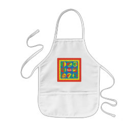 Aprons Children's Dreidel Game for Hanukkah Barnförkläde