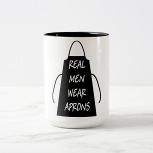 Aprons för Bära i Manar (svart) Två-Tonad Mugg