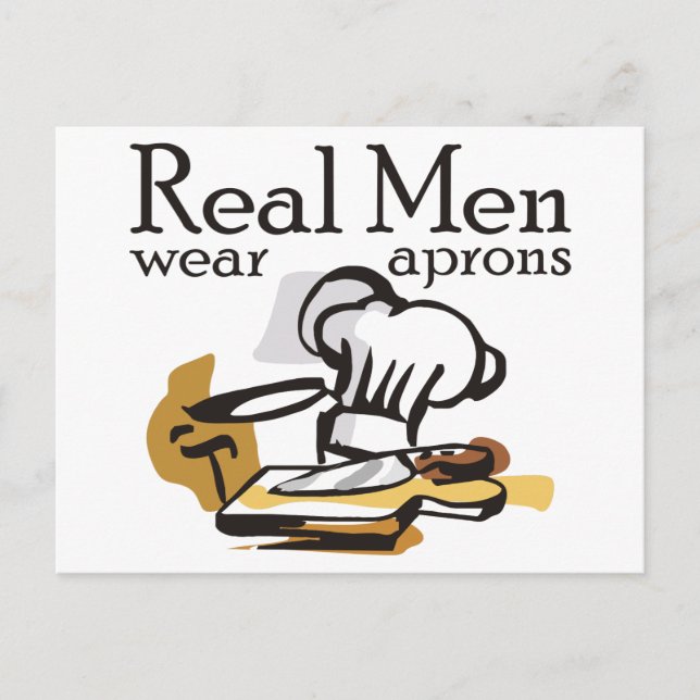 Aprons i Real Manar Bära Vykort (Framsida)