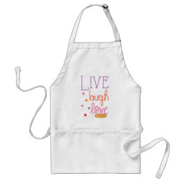Aprons Live Laugh Kärlek a Latke Förkläde