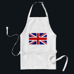 Aprons med British Union Jack flagga Förkläde<br><div class="desc">Aprons med British Union Jack flagga. Billigaste presentidéer för nationella evenemang. Engelsk röd vit och blå design.</div>