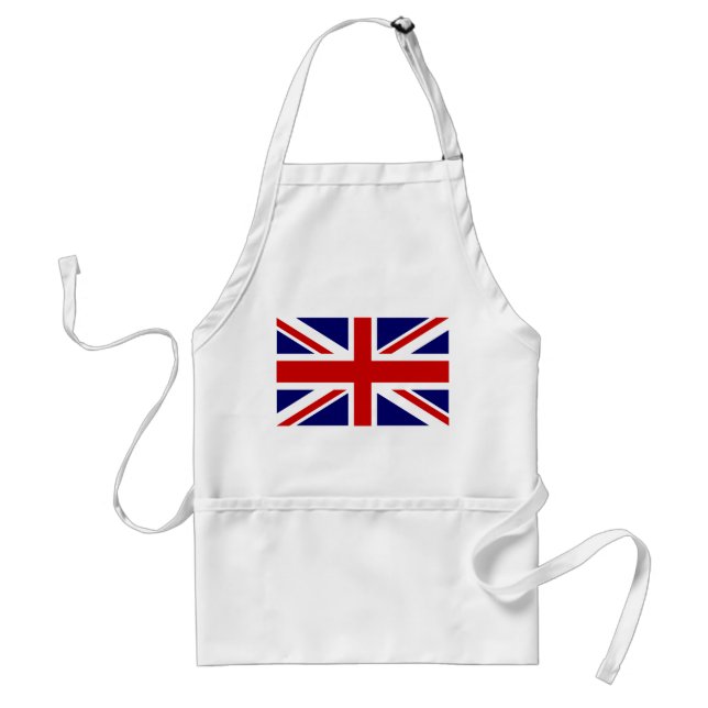 Aprons med British Union Jack flagga Förkläde (Framsidan)