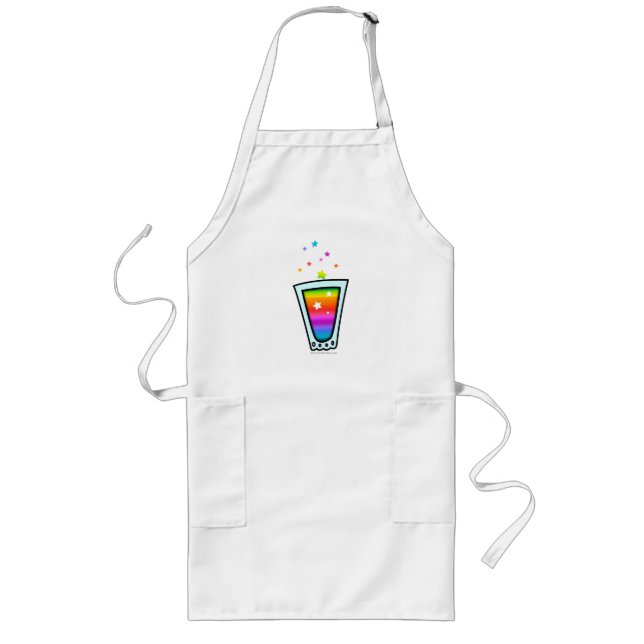 APRONS - RAINBOW SHOT GLASS LÅNGT FÖRKLÄDE (Framsidan)