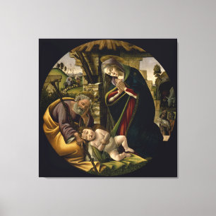 Apropå Jesus Child Botticelli Canvastryck