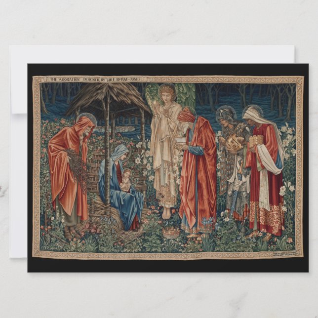 Apropå Magi (av Edward Burne-Jones) Kort (Framsida)