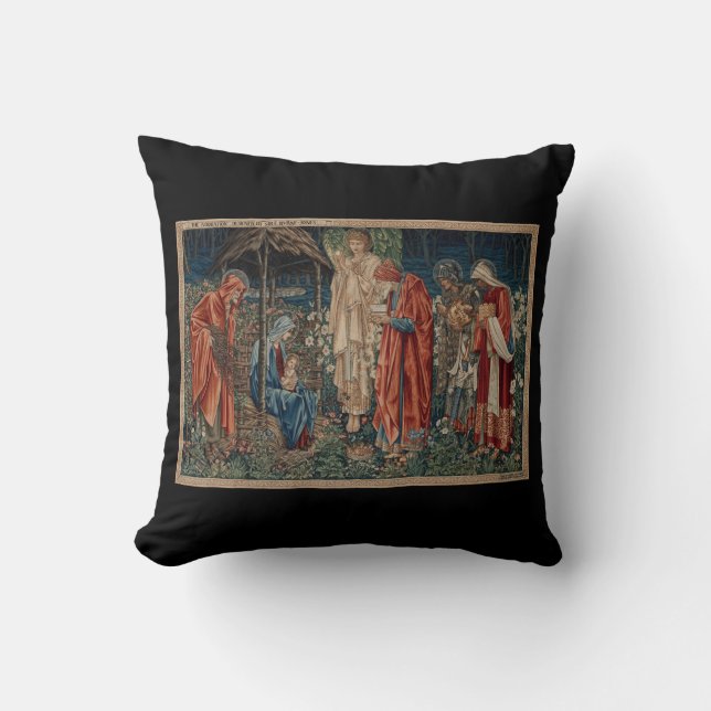 Apropå Magi (av Edward Burne-Jones) Kudde (Framsida)