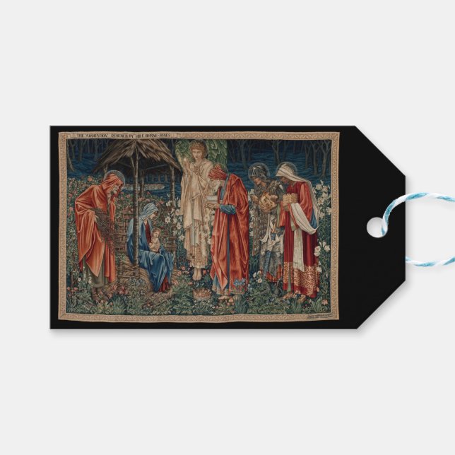 Apropå Magi (av Edward Burne-Jones) Presentetikett (Framsidan (Horisontell))
