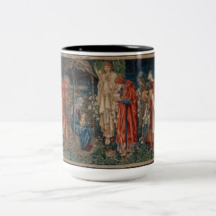 Apropå Magi (av Edward Burne-Jones) Två-Tonad Mugg