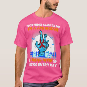 APS-sjukdomens medvetenhet Inget Skrämmer mig Lyck T Shirt