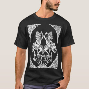 Apsara Dance Dancing Nymph Hindu och Buddhist Souv T Shirt